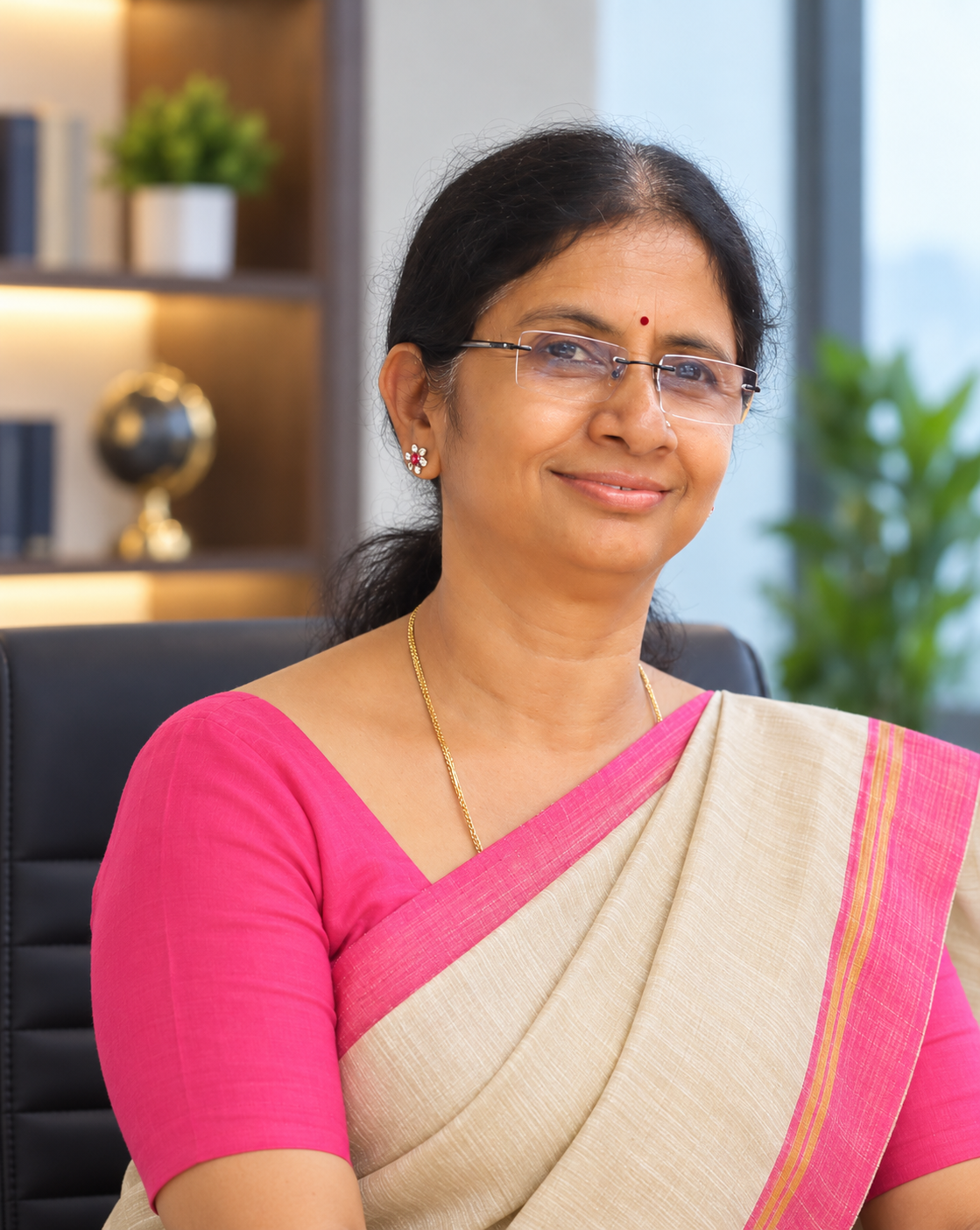 Portrait of Revathi Gavireddygari